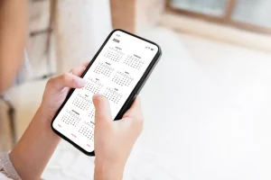 スマホ操作画面